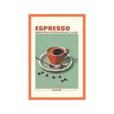 Espresso Milano 1906 Hediye Not Kartı & Kartpostal Özgün Espresso Tarifi 10X15 Cm