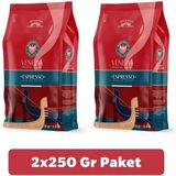Espresso Venezia Blend 2X250 Gr. (Çekirdek Veya Öğütülmüş) Kahve - Öğütülmüş Espresso - 500 gr