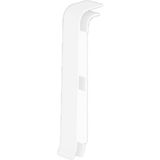 Esquero VOX Esquero PVC Süpürgelik Beyaz - ESQ601 Bitiş Kapağı Aksesuarı (1 Paket - 2 Adet)
