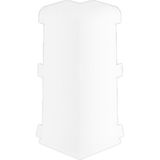 Esquero VOX Esquero PVC Süpürgelik Beyaz - ESQ601 Dış Köşe Aksesuarı (1 Paket - 2 Adet)