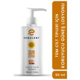 Esqulent Yüksek Korumalı Güneş Losyonu Spf 50 Cildinizin Uva / Uvb Güneş Işınlarına Karşı Korur