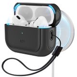 ESR AirPods Pro 2 için Kılıf, MagSafe, Manyetik Hazır, TPU, Hibrit Düşme Koruması, Orbit Hybrid Kılıf, AirPods Pro 1./2. Nesil Kapak (2023/2022/2019), Siyah