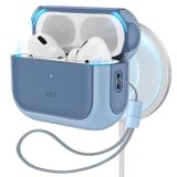 ESR Airpods Pro 2/1 için Kılıf, AirPods Pro 2023/2022/2019 (USB-C/Lightning Kablosu) ile Uyumlu, MagSafe ile Uyumlu, Hibrit Düşmeye Karşı Koruma, Mavi