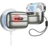 ESR AirPods Pro / Pro 2 Kılıf - HaloLock Pulse FlickLock MagSafe Titanium - Titanyum Gri
