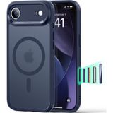 Esr Apple iPhone 17 Air Classic Hybrid Magsafe Kılıf - Kamera Kontrol Buton - Buzlu Mavi