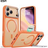 ESR Apple iPhone 17 Pro Classic Hybrid Magsafe Standlı Kılıf - Kamera Kontrol Buton - Turuncu