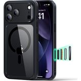 Esr Apple iPhone 17 Pro Max Classic Hybrid Magsafe Kılıf - Kamera Kontrol Buton - Şeffaf Siyah