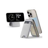 Esr Apple Uyumlu iPhone Standlı Cüzdan Halolock Magsafe Wallet Gri Gri