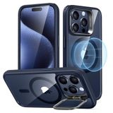 esr ESR iPhone 2023 Pro kılıf, MagSafe ile uyumlu, askeri norm koruyucu kılıf, entegre saklama standı, cep telefonu kılıfı, çizilmez arka yüzey, klasik seri, koyu mavi