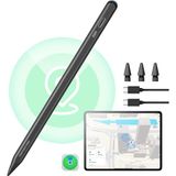 Esr Geo Apple iPad Find My Özellikli Type-C Şarj Girişli Dijital Dokunmatik Kalem - Siyah