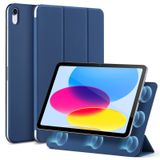 ESR iPad 10 nesil için kılıf, 2022 manyetik, iPad 10 kılıfı, pratik mıknatıslı sabitleme, iki yönlü üç katlı stant, hafif koruma, otomatik dinlenme/uyandırma, mavi