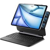 Esr iPad Air 11" (M3/M4/M5)-Air (5/4. Nesil) Rebound Manyetik Klavyeli Kılıf - Siyah
