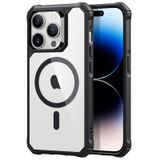 ESR iPhone 14 Pro Max Kılıf MagSafe, Akrilik Geri, Şeffaf Siyah | Askeri Sınıf Düşme Koruması, Yükseltilmiş Kenar Koruması, Çiziklere Direnir, Manyetik Telefon Kılıfı