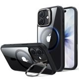 ESR iPhone 17 Kılıf Esnek Manyetik Stand, Siyah Şeffaf | Kamera Kontrolü, Sararma Önleyici, Düşme Koruması 3X Askeri, Manyetik Telefon Kılıfı, Köşeler Hava Koruması