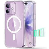 ESR iPhone 17 Kılıf Kamera Kontrolü, Şeffaf | Sararma Önleyici, Ultra İnce, 3X Askeri Düşme Koruması, Manyetik Telefon Kılıfı, Şok