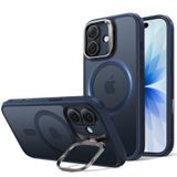 ESR iPhone 17 Kılıfı, Kamera Kontrol Koruması, MagSafe ile Uyumlu, Askeri Kalite Düşme Koruması, Stash Standı, Seri Classic, Buzlu Mavi