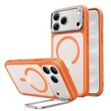 ESR iPhone 17 Pro için Kılıf Esnek Stand, MagSafe için, Mat Turuncu | Kamera kontrolü, sararma koruması, 3 x askeri düşme koruması, manyetik cep telefonu kılıfı, Air Guard köşeleri
