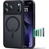 ESR iPhone 17 Pro Uyumlu Kamera Kontrollü Manyetik Hibrit Kılıf-Buzlu Siyah