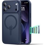 ESR iPhone 17 Pro Uyumlu Kamera Kontrollü Manyetik Hibrit Kılıf - Lacivert
