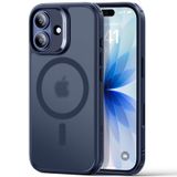 ESR iPhone 2025 için kılıf, MagSafe ile uyumlu, askeri norm koruması, klasik seri, mat mavi