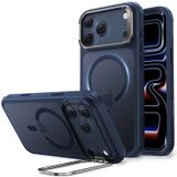 ESR iPhone 2025 Pro Max Kılıf, Kamera Kontrolü, MagSafe ile Uyumlu, Dahili Stand, Askeri Sınıf Korumalı, Çizilmeye Dayanıklı Arka Kısım, Klasik Seri, Mavi Şeffaf