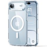 ESR iPhone Air için kamera kontrollü Capture Button kılıfı, Magsafe ile uyumlu, iPhone 17 için cep telefonu kılıfı, sararmaz, sertifikalı askeri koruma, darbeye dayanıklı, şeffaf