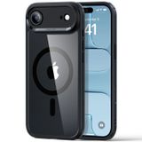 ESR iPhone Air Kılıfı, Kamera Kontrolü, MagSafe ile Uyumlu, iPhone 17 Air Kılıfı için Manyetik Telefon Kapağı, Darbeye Dayanıklı Askeri Sınıf Koruma, Klasik Hibrit (HaloLock), Şeffaf Siyah