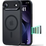 ESR iPhone Air Uyumlu Kameralı Kontrol Özellikli Classic Hibrit Manyetik Kılıf – Buzlu Siyah