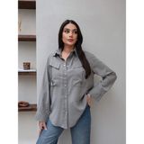 Esra Helvacı Çıtçıtlı Gömlek - Mint
