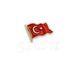 Esra Pamir Türk Bayrağı Rozet
