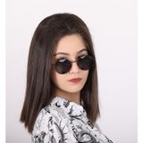 Esrada 4003 06 Siyah Yuvarlak Kadın Güneş Gözlüğü