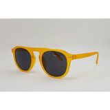 Esrada 46-20-140 2021 09M Oval Turuncu Çerçeve Füme Cam Unisex Güneş Gözlüğü