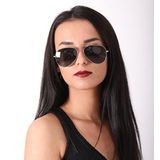 ESRADA GÜMÜŞ DAMLA MODELİ GÜNEŞ GÖZLÜĞÜ 4005 08