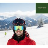 ESRADA Kayak Gözlüğü Antifog Ventilli Uv Korumalı Güneş Kar Gözlük Aynalı Gökkuşağı Snowboard Glasses Sporu