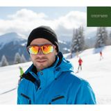 ESRADA Kayak Gözlüğü Antifog Ventilli Uv Korumalı Güneş Kar Gözlük Kırmızı Turuncu Aynalı Snowboard Sporu 02
