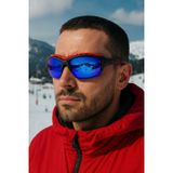 ESRADA Kayak Gözlüğü Antifog Ventilli Uv Korumalı Güneş Kar Gözlük Mavi Aynalı Snowboard Sporu 03