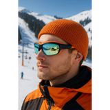 ESRADA Kayak Gözlüğü Antifog Ventilli Uv Korumalı Güneş Kar Gözlük Turuncu Mavi Aynalı Cam Snowboard Sporu 05