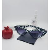 Esrada Leopar Cat Eye Güneş Gözlüğü - Renkli