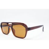 Esrada Unisex Güneş Gözlüğü 1014 C04 53-19-140 - Kahverengi
