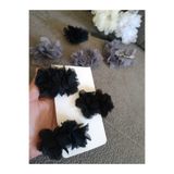 Esram Butik Frida Toka - Siyah 3lü Klips Toka - Çocuk Tokası