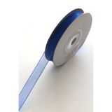Esram Butik Organze Tül Kurdele Saks Mavi 1 cm Gelin, Bohça, Nişan, Çeyiz, Hediye Paketleme, Süsleme, Nikah