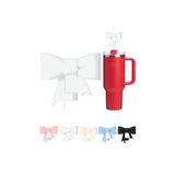 Esranın Dünyası 1 Adet Silikon Pipet Kapağı – Stanley Quencher ile Uyumlu 10 mm Pipetler Için – Toz Koruyucu, Fiyonklu Tasarım – Beyaz Renk - 41 Delft Blue