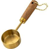 Esranın Dünyası 1 Tbsp 15ML Gold Çelik Kahve Şeker Baharat Ölçü Kaşığı MT147SR - 0,250 gr