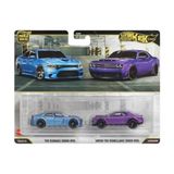 Esranın Dünyası 1:64 Hot Wheels Premium Car Culture 2'li Paket 2018 Dodge Challenger Srt Demon - 2015 Dodge Charger Srt HBL96 - JHW47