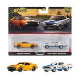 Esranın Dünyası 1:64 Hot Wheels Premium Car Culture 2'li Paket 71 Amc Javelın & Amc Rebel Machıne HBL96 - JBL06