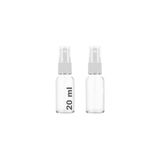 Esranın Dünyası 20 ml Kapaklı Sprey Şişesi 20 cc Fısfıs Kolonya Dezenfektan Cam Şişe 2 Adet (Şeffaf Şişe | Beyaz Sprey, 20 Ml) - 0-Koyu Mavi - 1 Adet