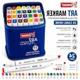 Esranın Dünyası 24'lü Art Marker Kalem Seti, Farklı Renk Seçenekleri - 41 Delft Blue