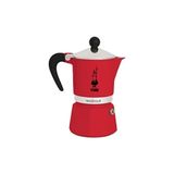 Esranın Dünyası 3 Fincan Kapasiteye Sahip Kırmızı Ocak Üstü Espresso Pişirici