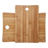 Esranın Dünyası 30/35 cm Bambu Kesme Tahtası Seti (2 Adet) - 0 - 19 L