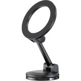 Esranın Dünyası 360 Dönebilen Magsafe Mıknatıslı Magnetik Stand Araç Içi Telefon Tutucu (Wireless Şarj Yapmaz) Siyah